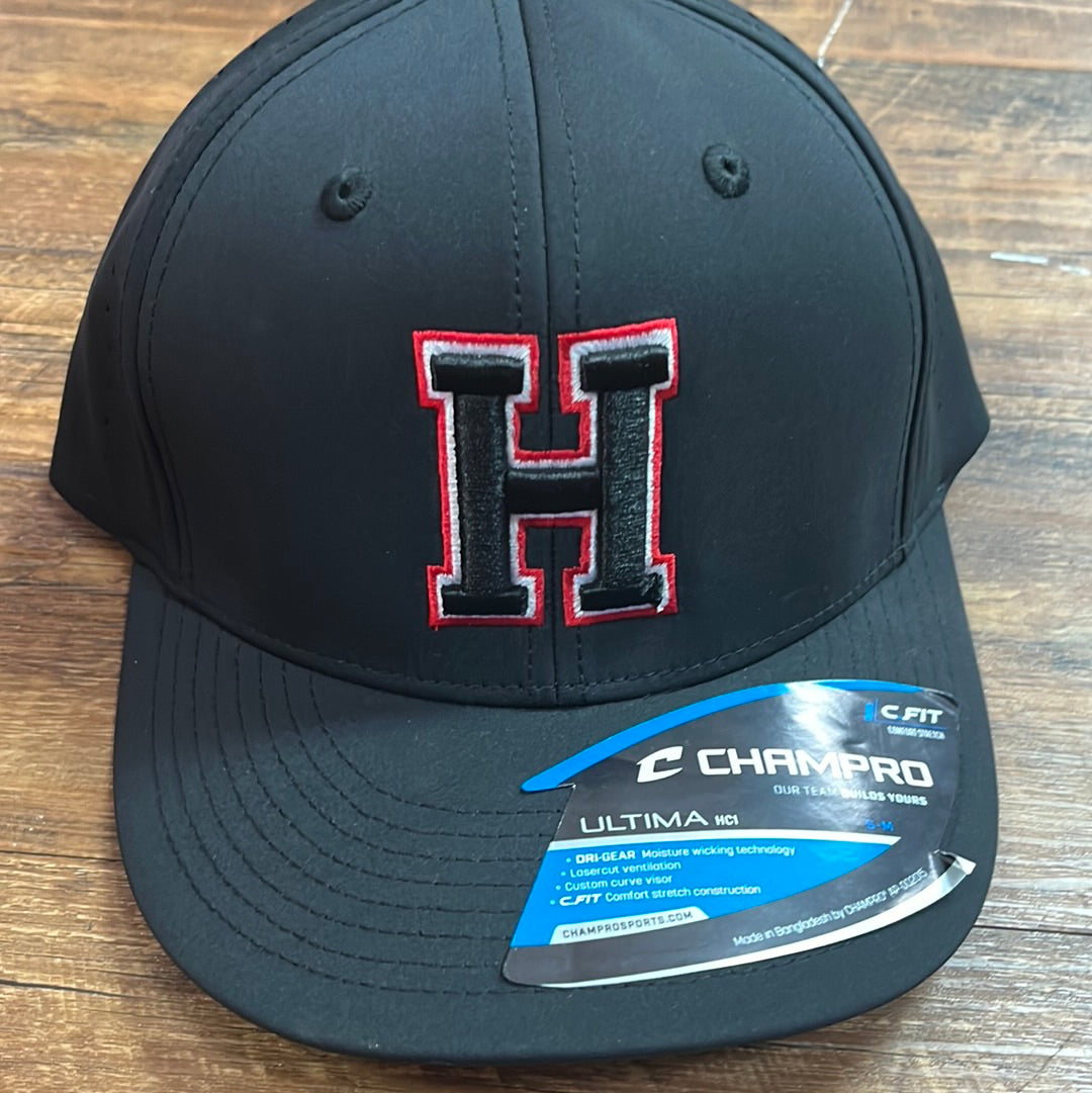 HEATH HAT (CHAMPRO BLACK 3 COLOR H)