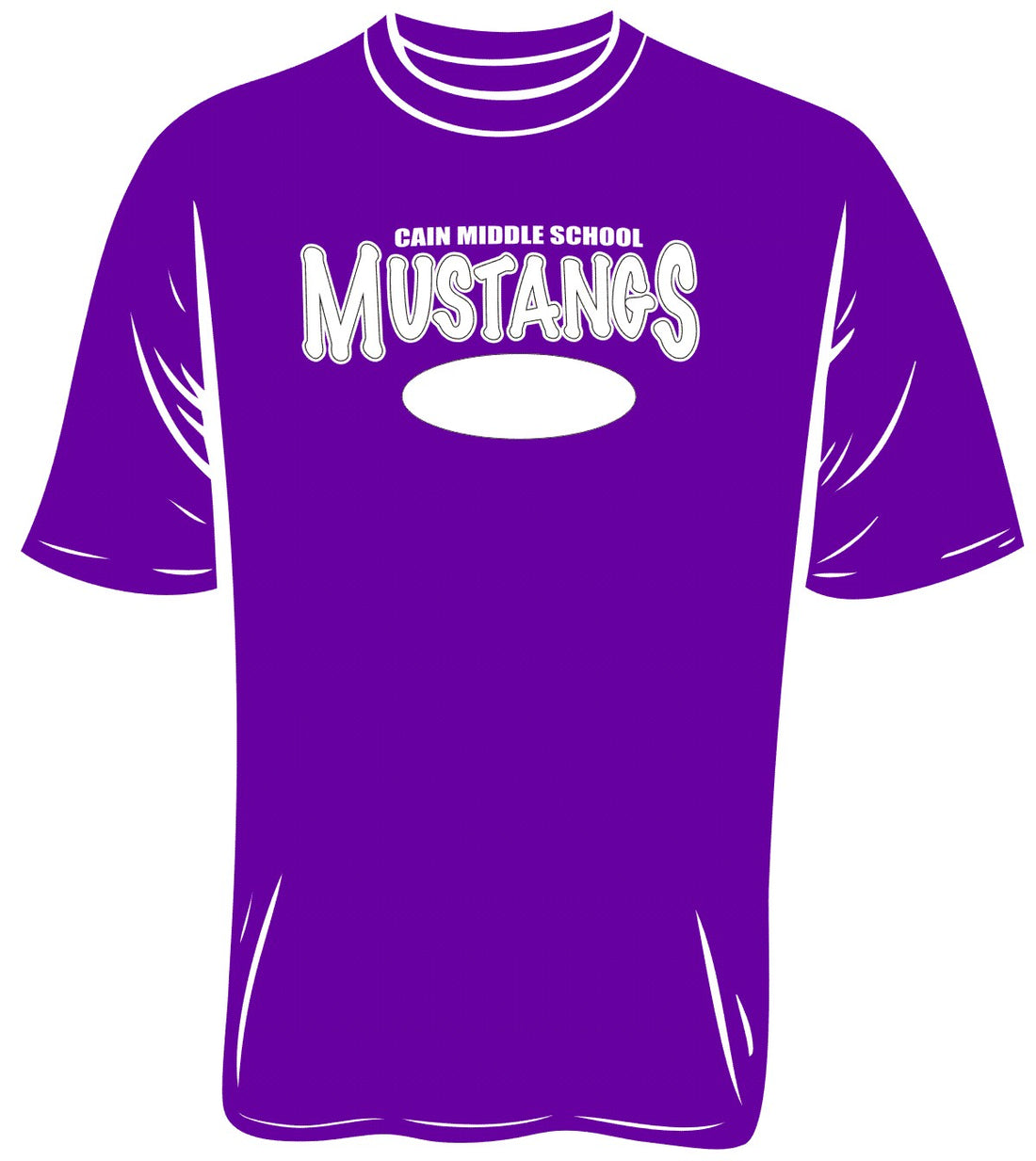 CAIN GIRLS ATHLETICS SHIRT